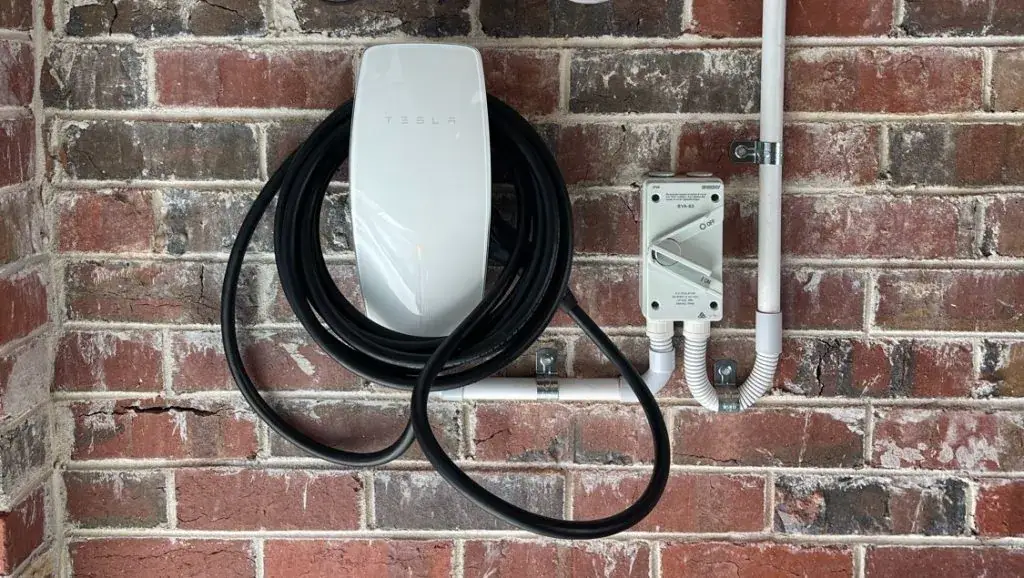 tesla wall charger